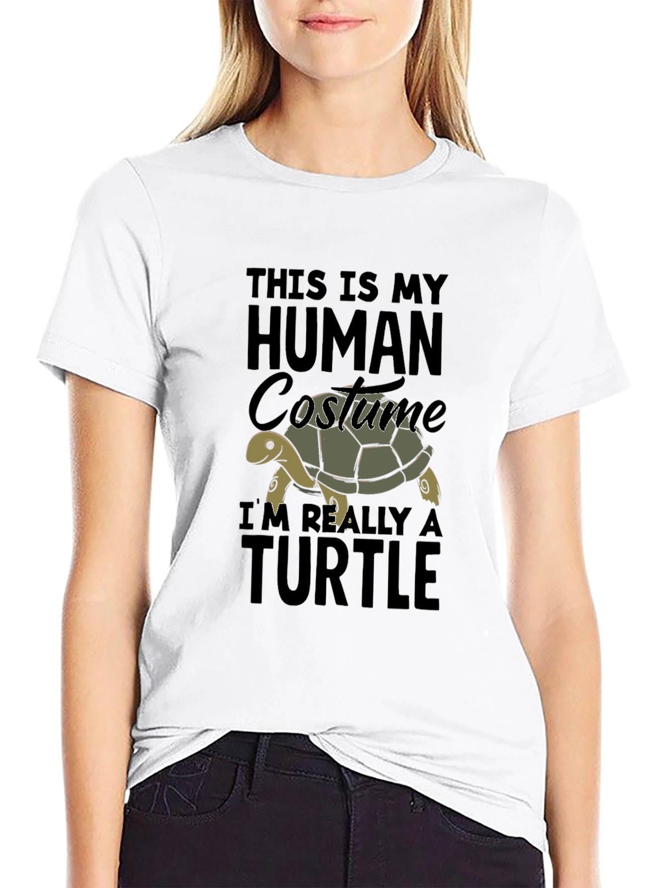 Human Costume Turtle T-Shirt