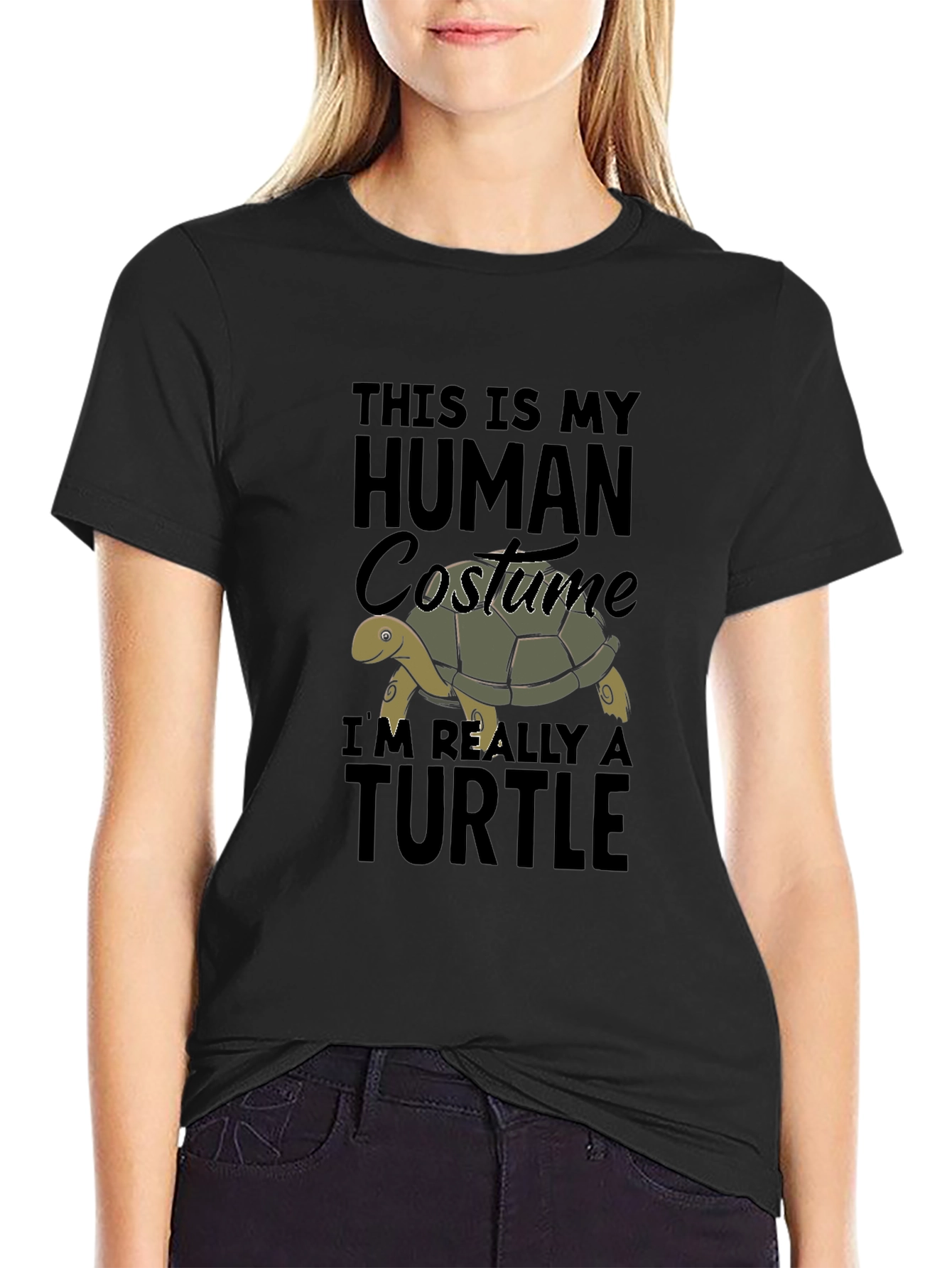 Human Costume Turtle T-Shirt