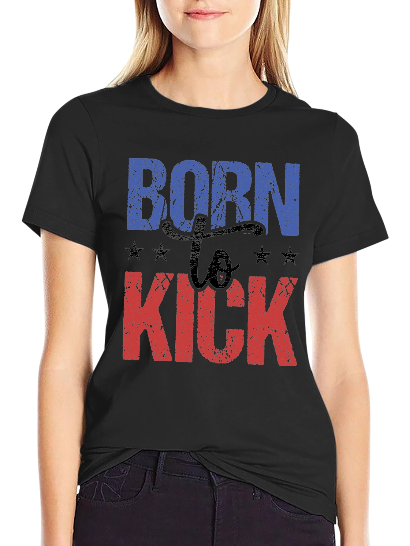 Born to Kick Graphic T-Shirt