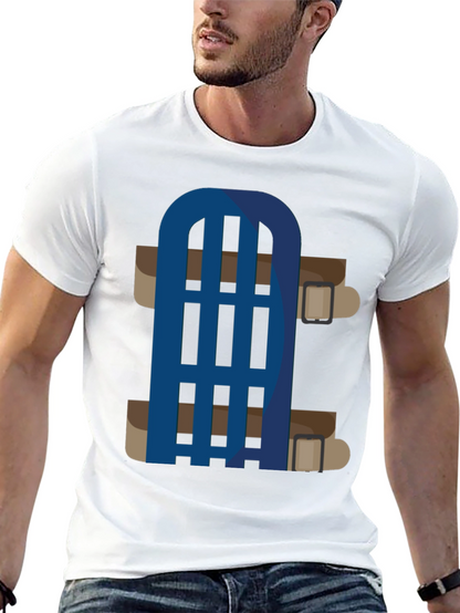 Novelty Cartoon Belt T-Shirt