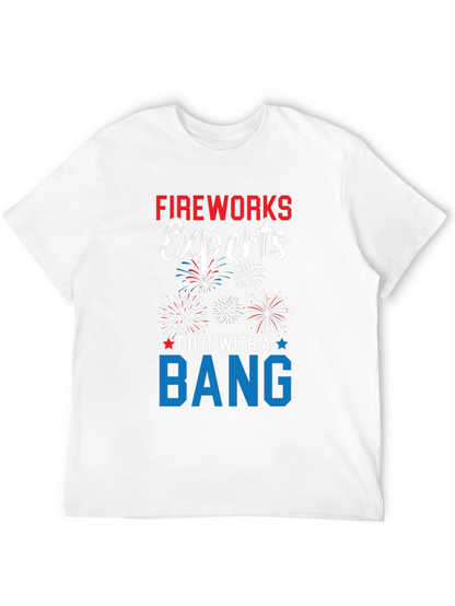 Fireworks Experts T-Shirt Patriotic USA