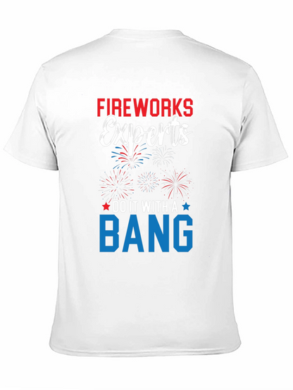 Fireworks Experts T-Shirt Patriotic USA