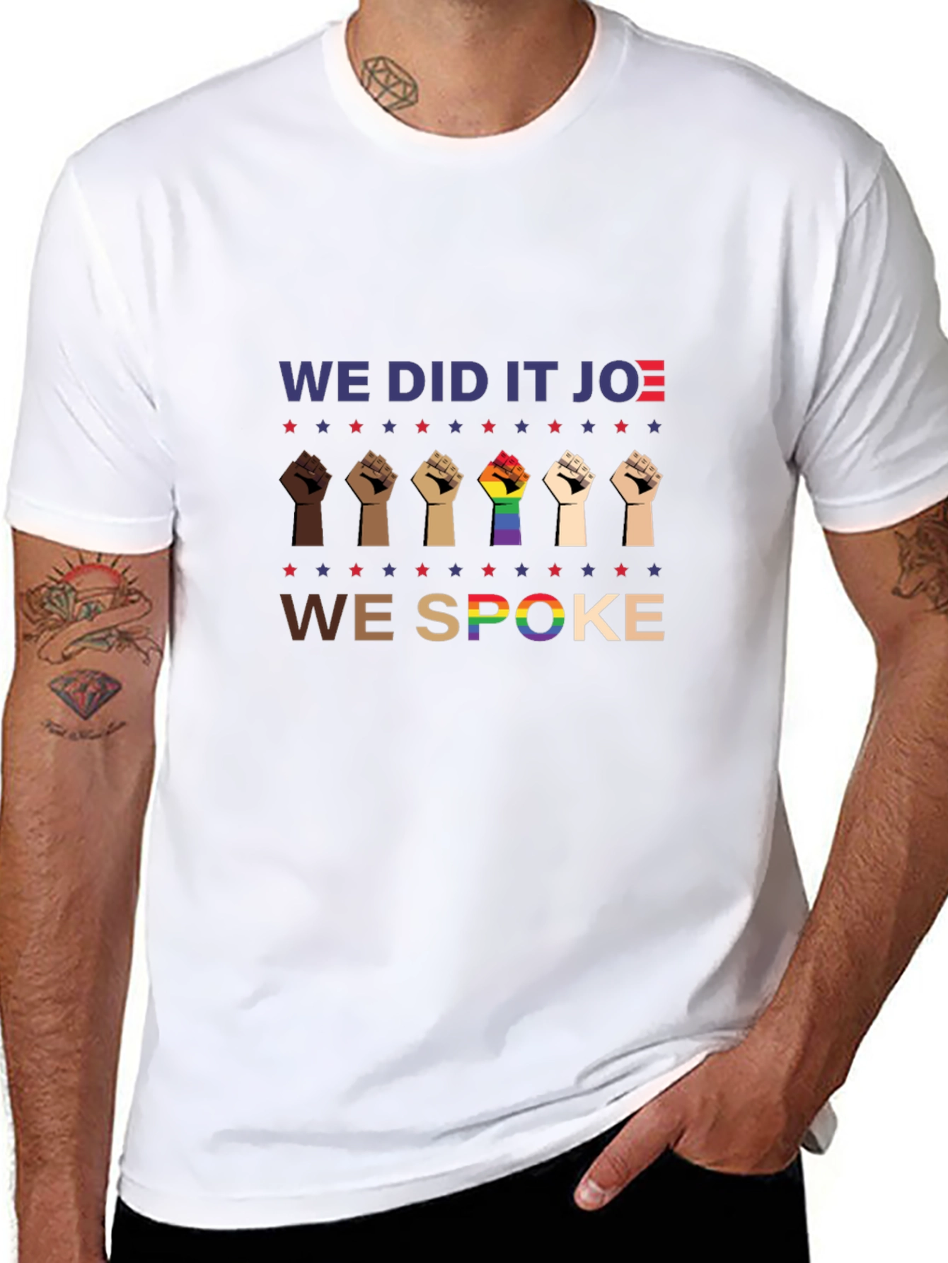 We Did It Joe T-Shirt | Political Tee