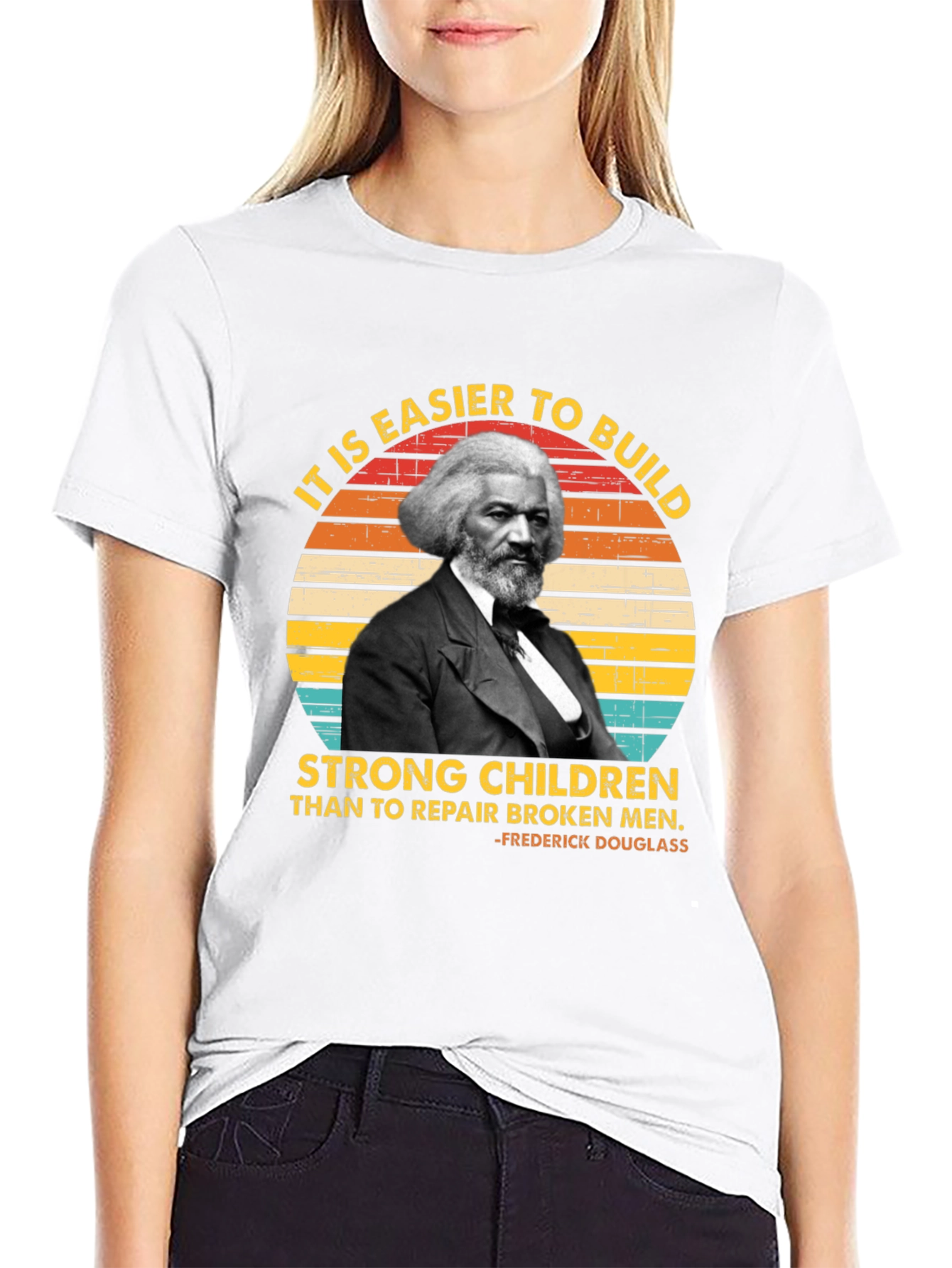 Frederick Douglass T-Shirt - Build Strong Children
