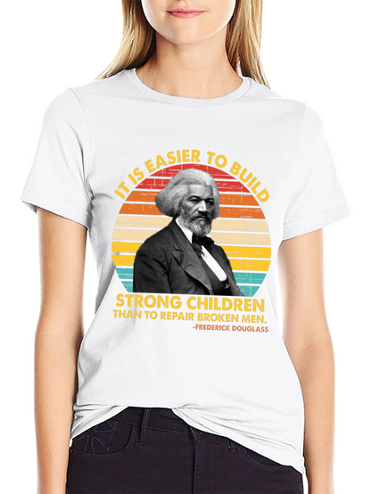 Frederick Douglass T-Shirt - Build Strong Children