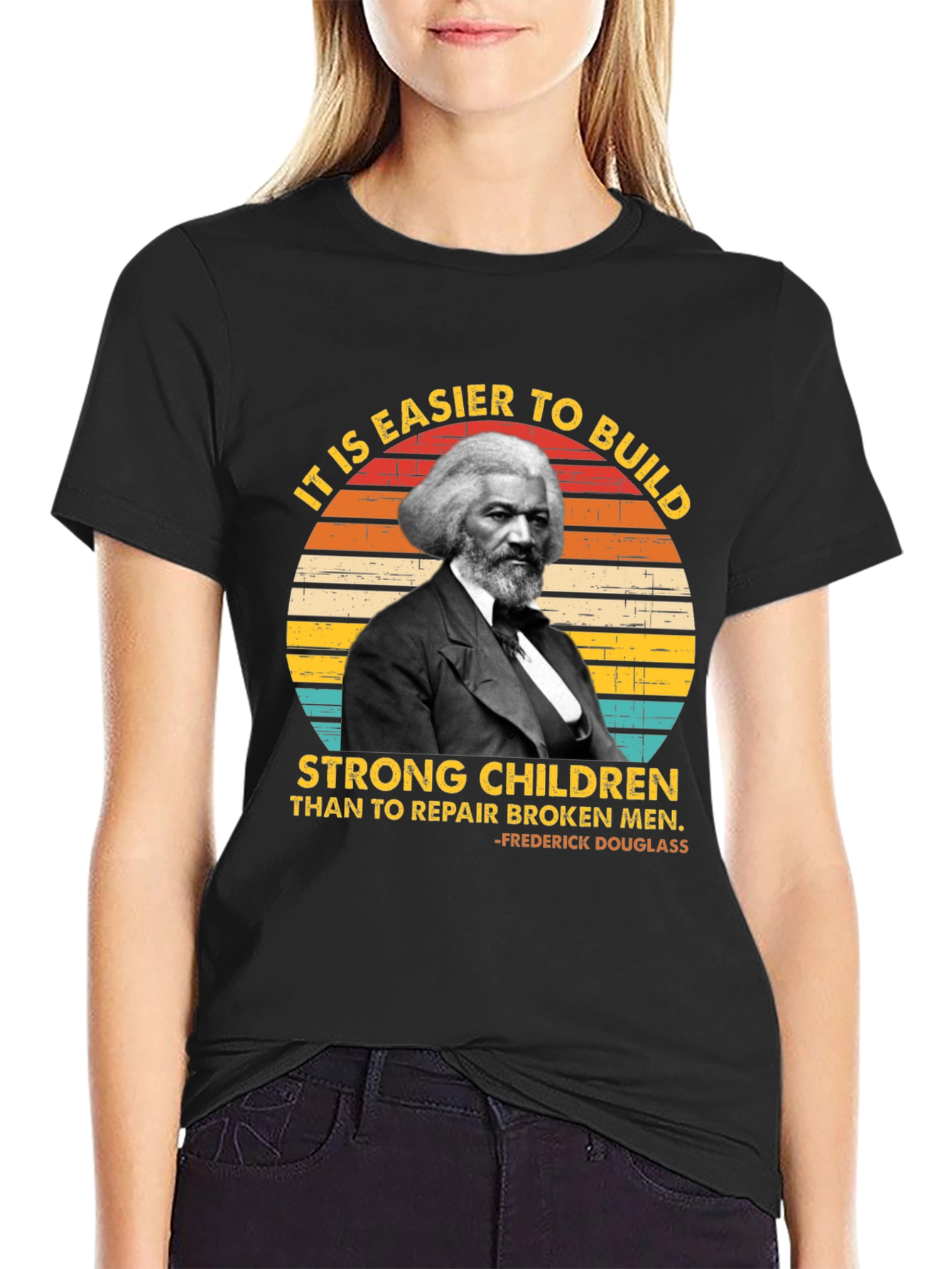 Frederick Douglass T-Shirt - Build Strong Children