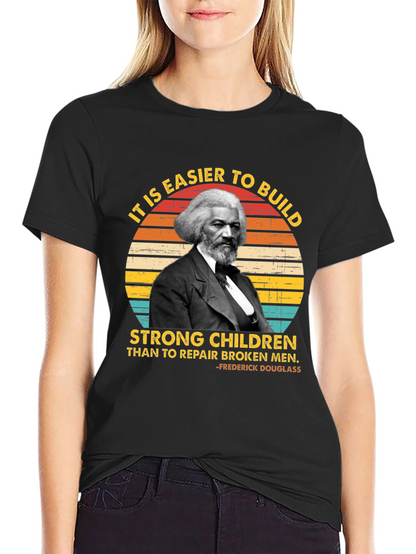 Frederick Douglass T-Shirt - Build Strong Children