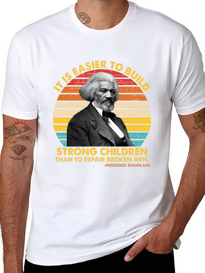 Frederick Douglass T-Shirt - Build Strong Children