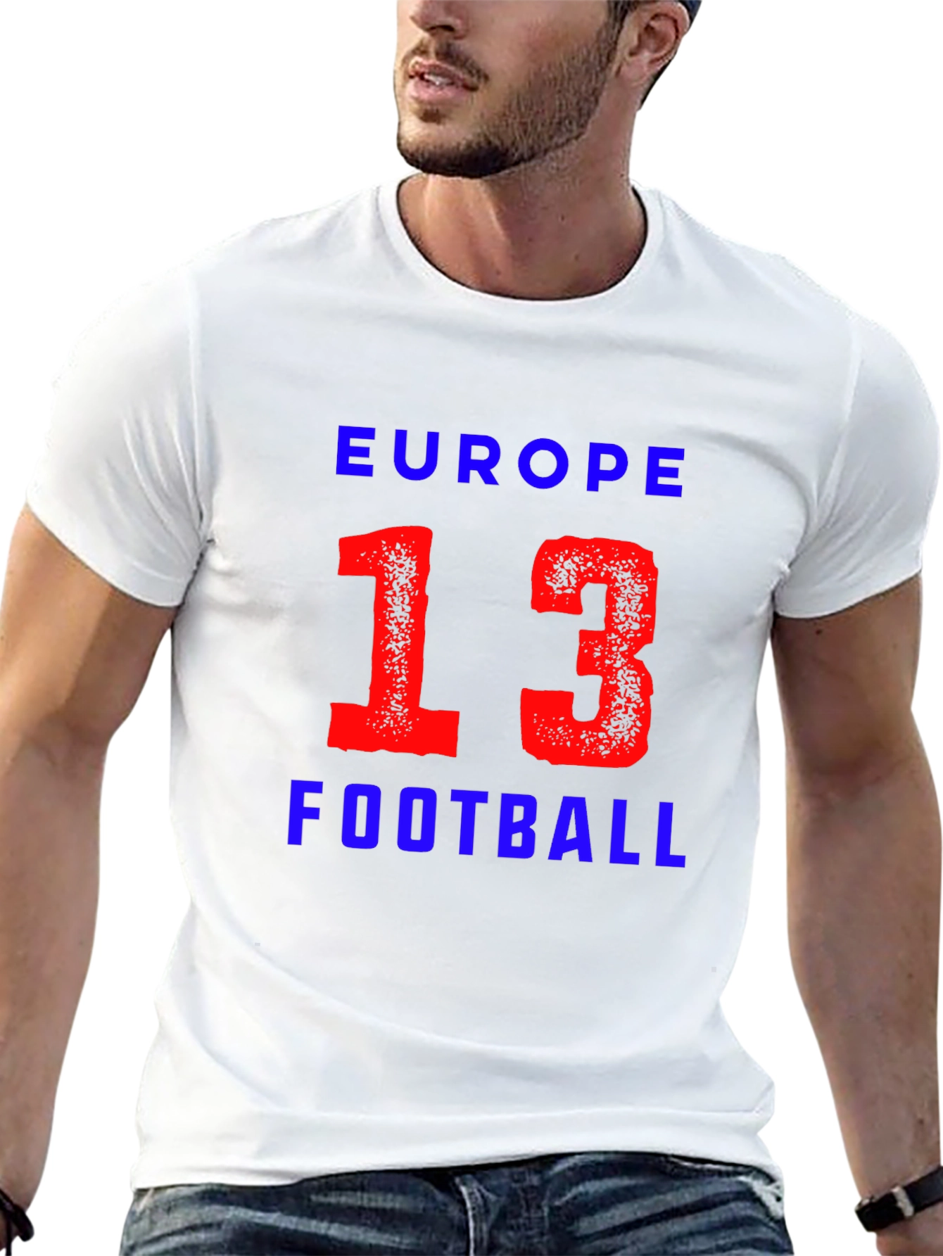 Europe 13 Football Graphic T-Shirt