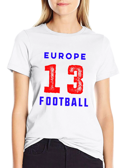 Europe 13 Football Graphic T-Shirt