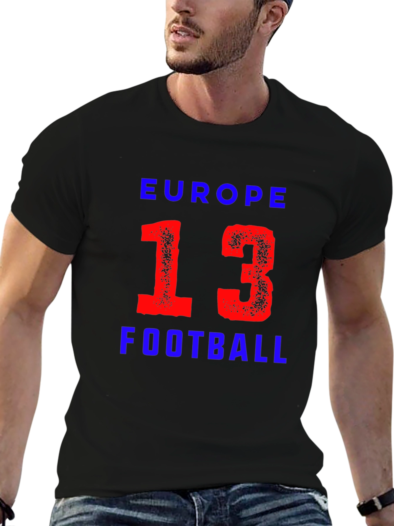 Europe 13 Football Graphic T-Shirt