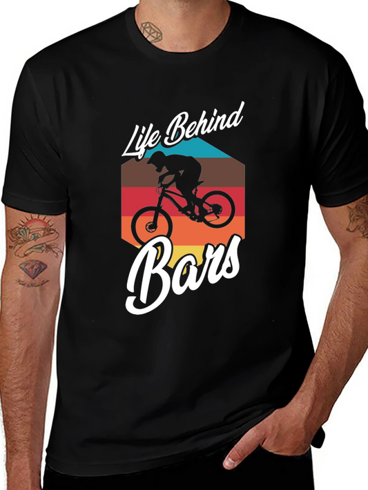 Life Behind Bars Mountain Biker T-Shirt