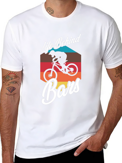 Life Behind Bars Mountain Biker T-Shirt