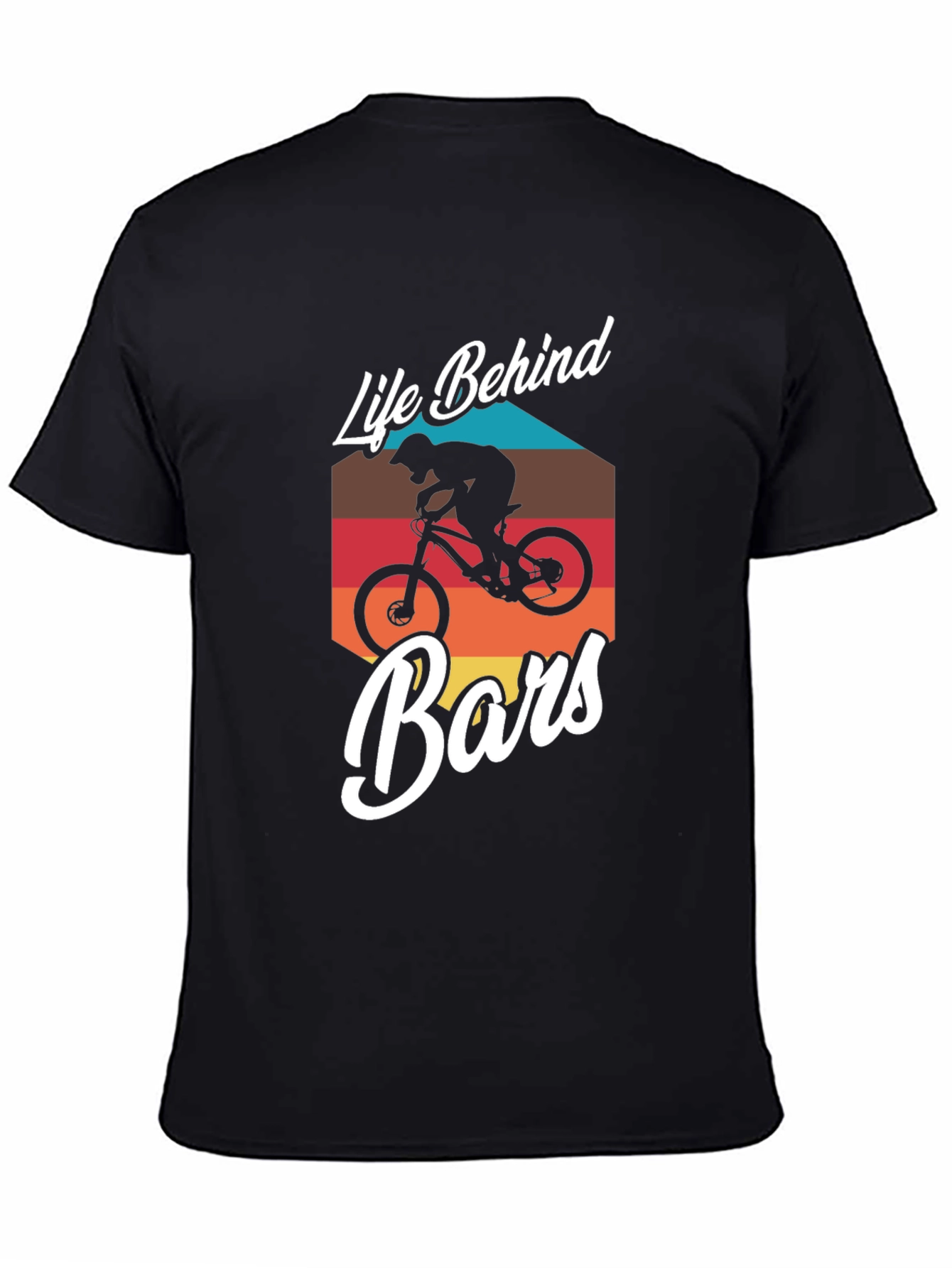 Life Behind Bars Mountain Biker T-Shirt