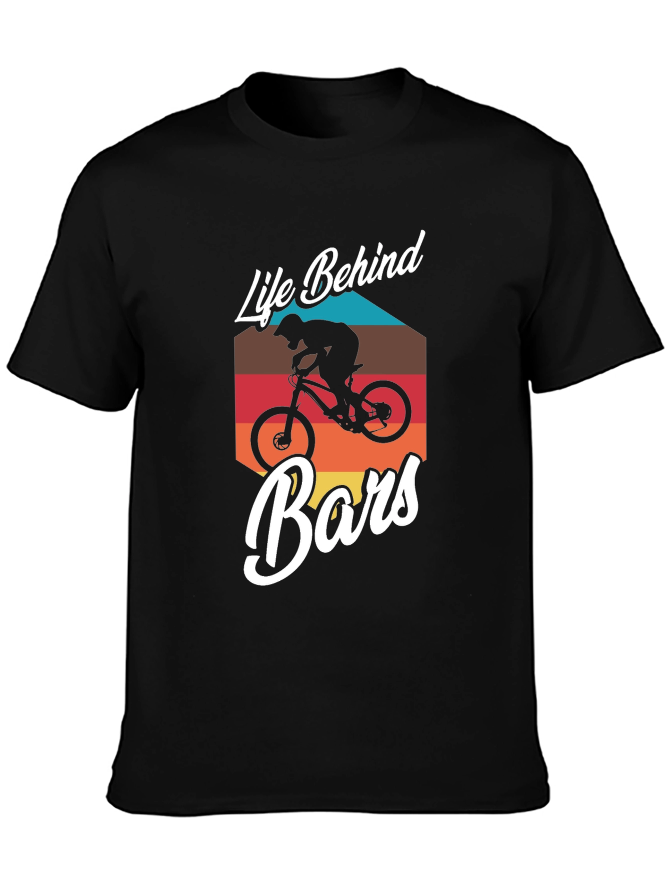 Life Behind Bars Mountain Biker T-Shirt