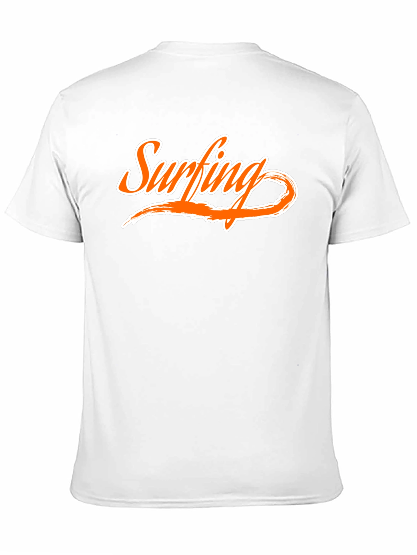 Surfing Graphic Tee - Cool Black T-Shirt