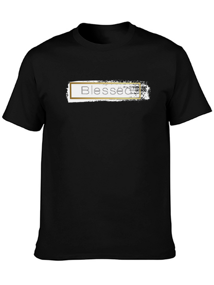 Blessed Graphic Tee - Stylish Religious Apparel
