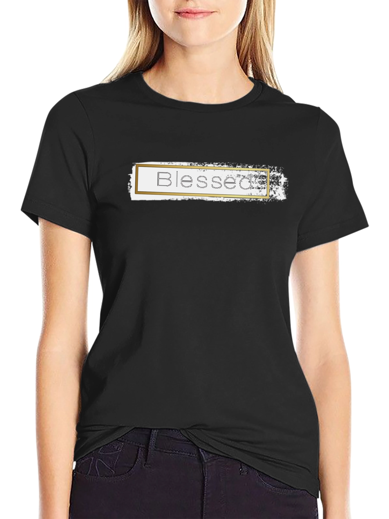Blessed Graphic Tee - Stylish Religious Apparel
