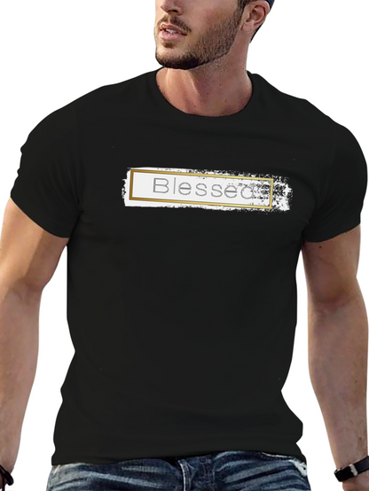 Blessed Graphic Tee - Stylish Religious Apparel
