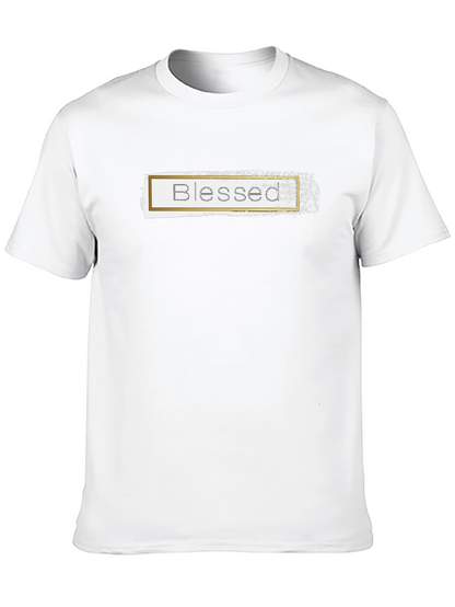 Blessed Graphic Tee - Stylish Religious Apparel