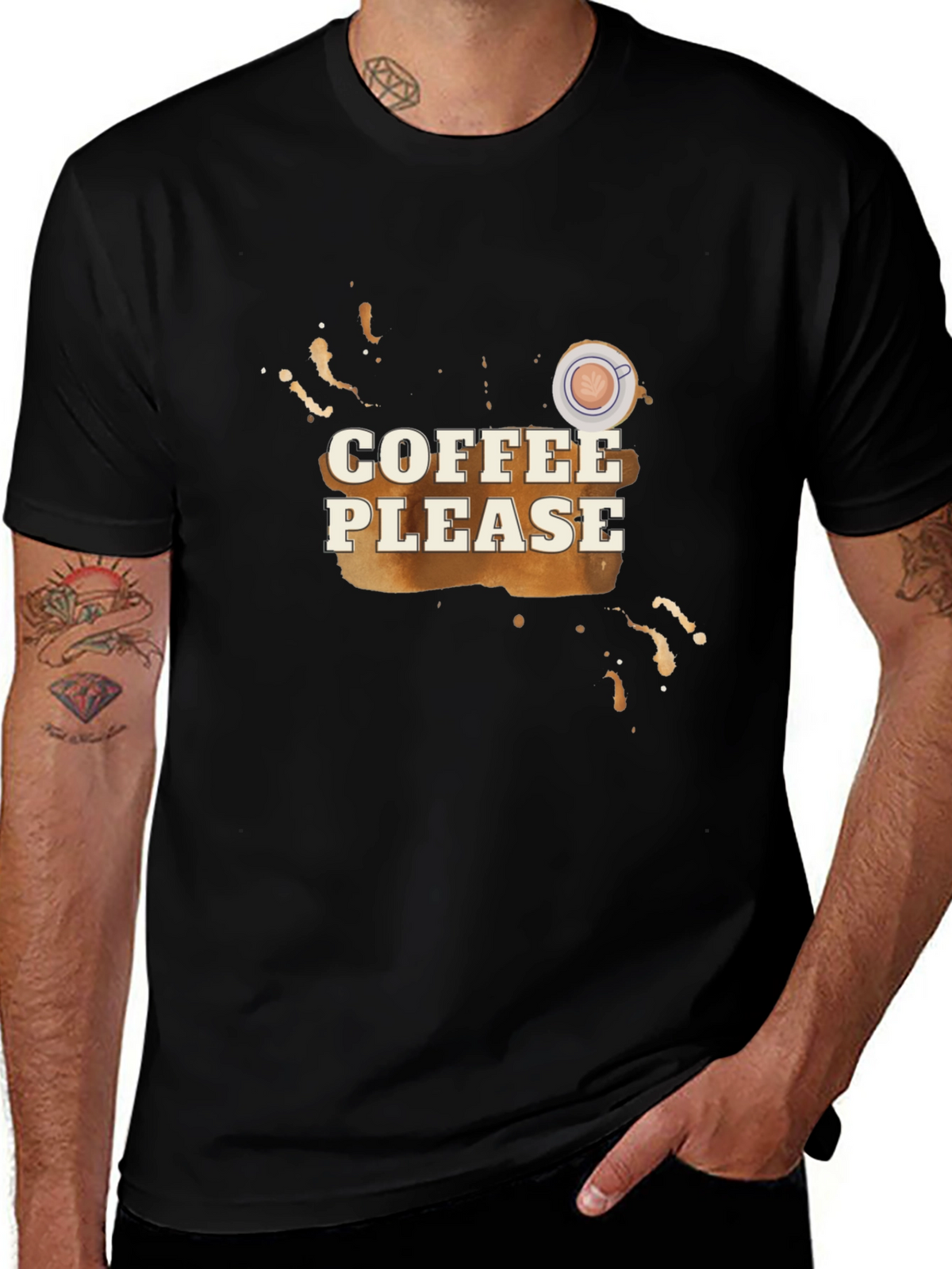 Coffee Please Graphic Tee