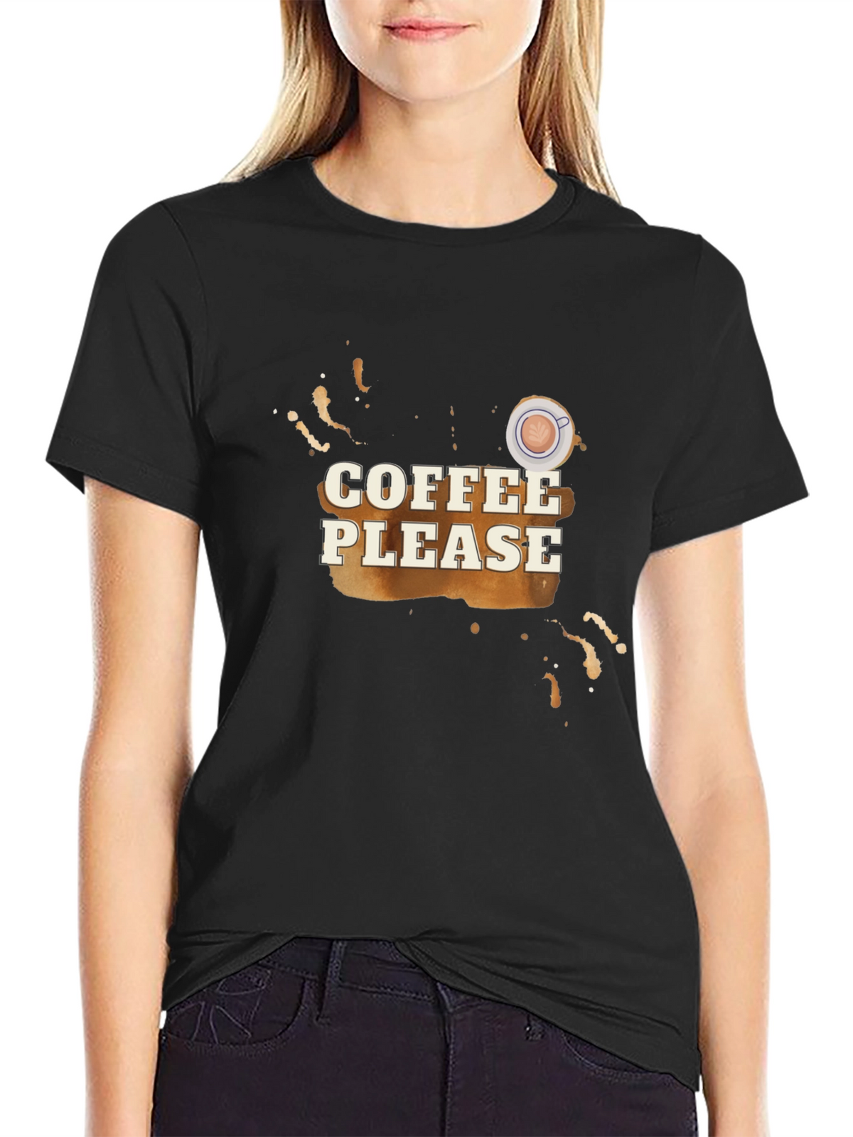 Coffee Please Graphic Tee