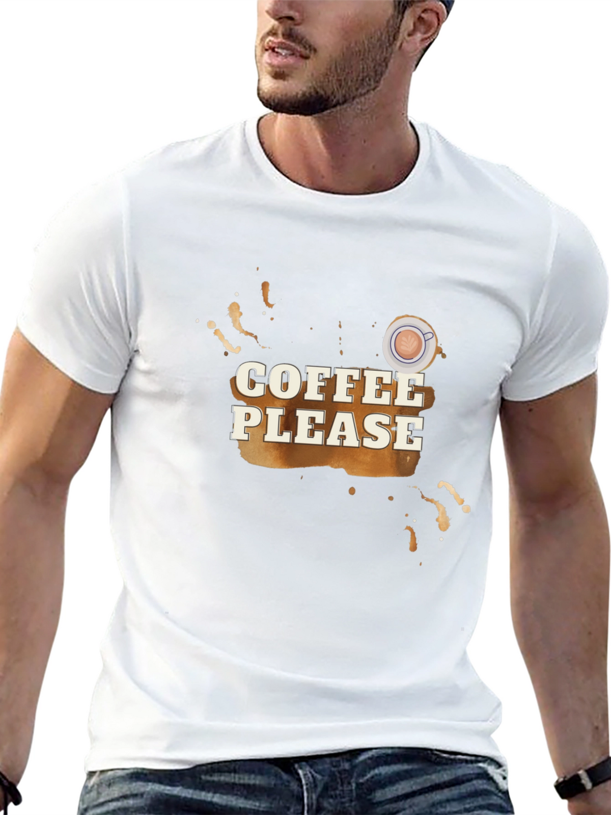 Coffee Please Graphic Tee