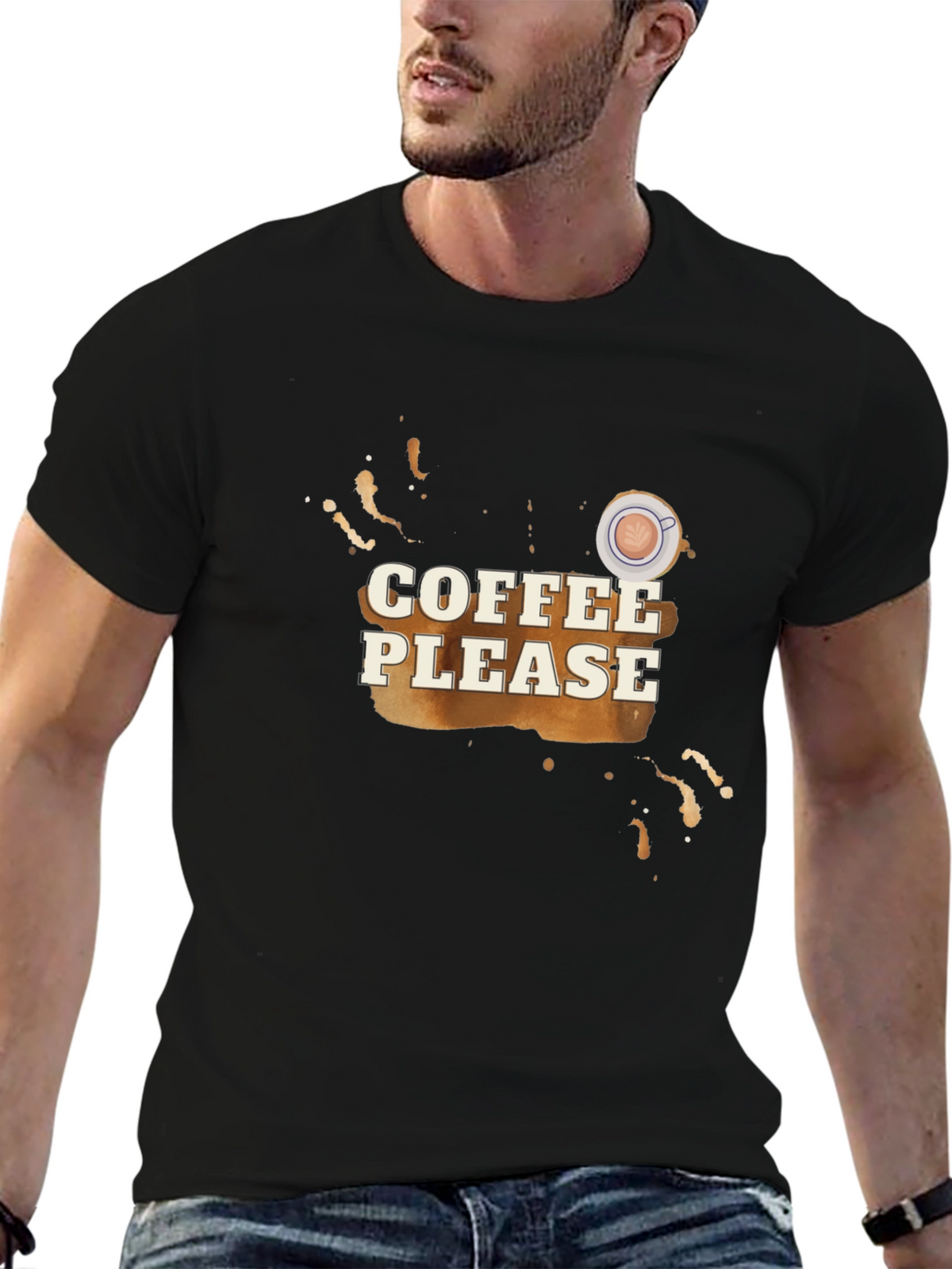 Coffee Please Graphic Tee