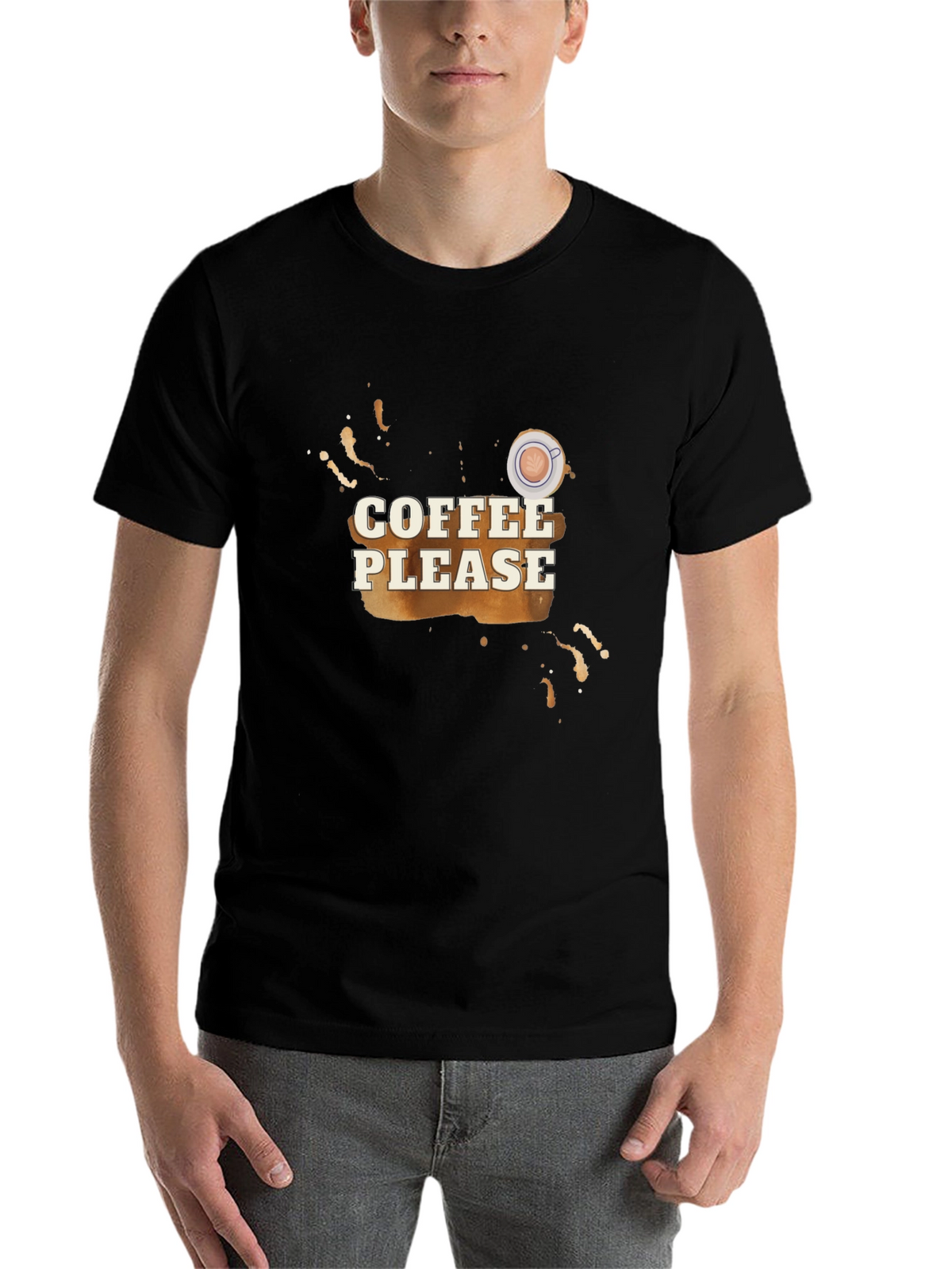 Coffee Please Graphic Tee