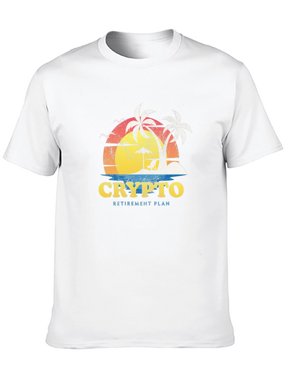 Crypto Retirement Plan T-Shirt - Island Life