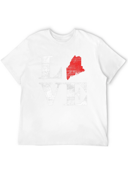 Maine Love T-Shirt - Black
