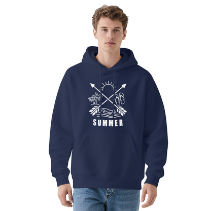 Summer Vibes Navy Hoodie