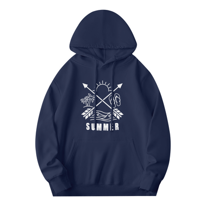 Summer Vibes Navy Hoodie
