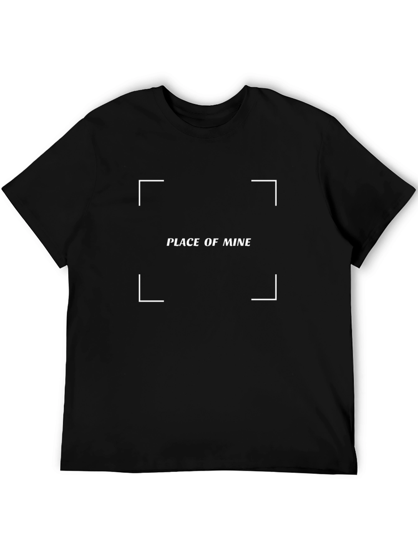 Place of Mine Black Graphic Tee