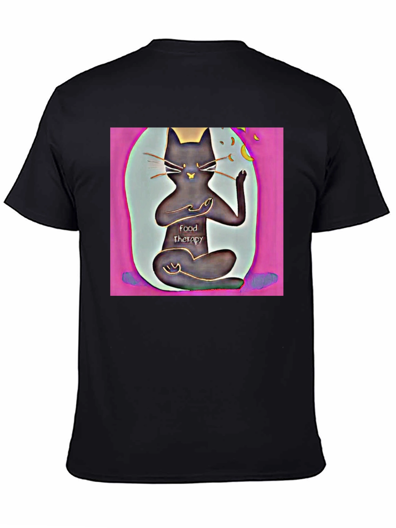 Zen Cat Food Therapy T-Shirt
