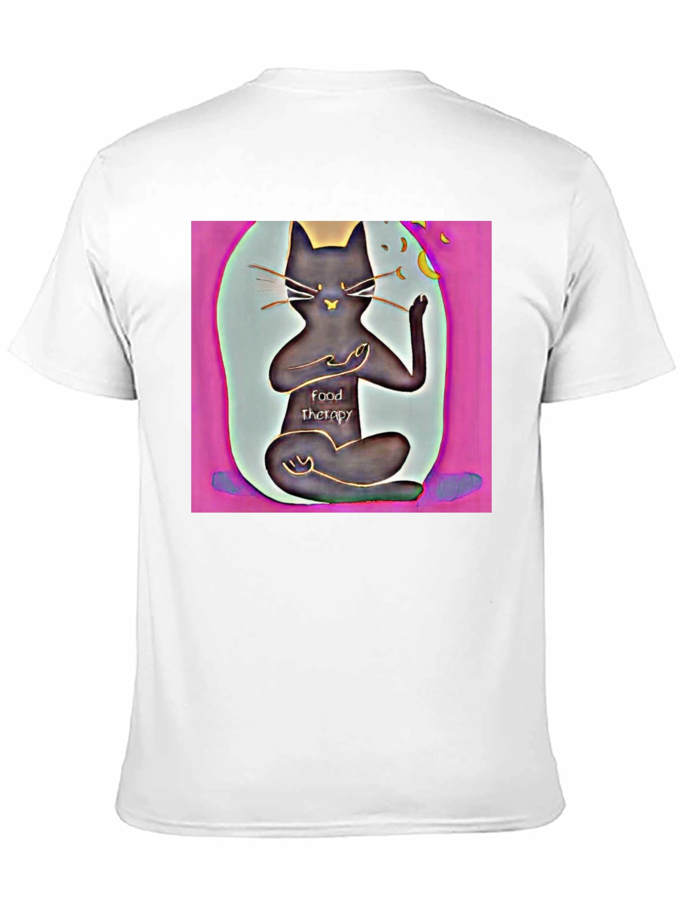 Zen Cat Food Therapy T-Shirt