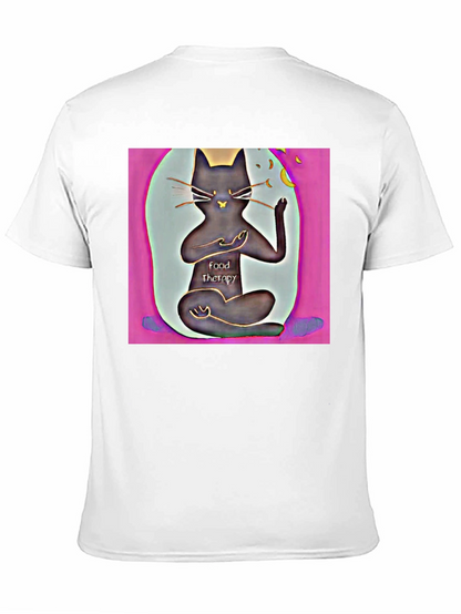 Zen Cat Food Therapy T-Shirt