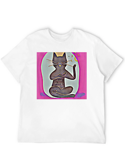 Zen Cat Food Therapy T-Shirt