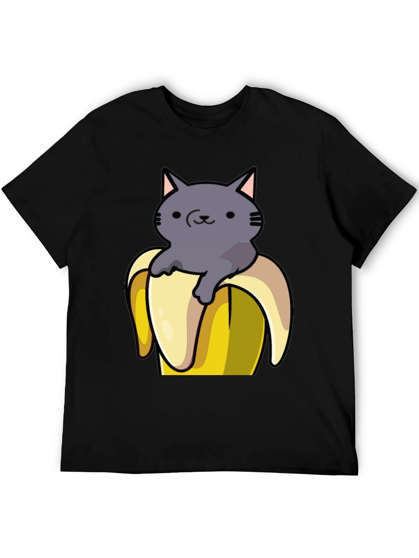 Cat in Banana T-Shirt - Funny Graphic Tee