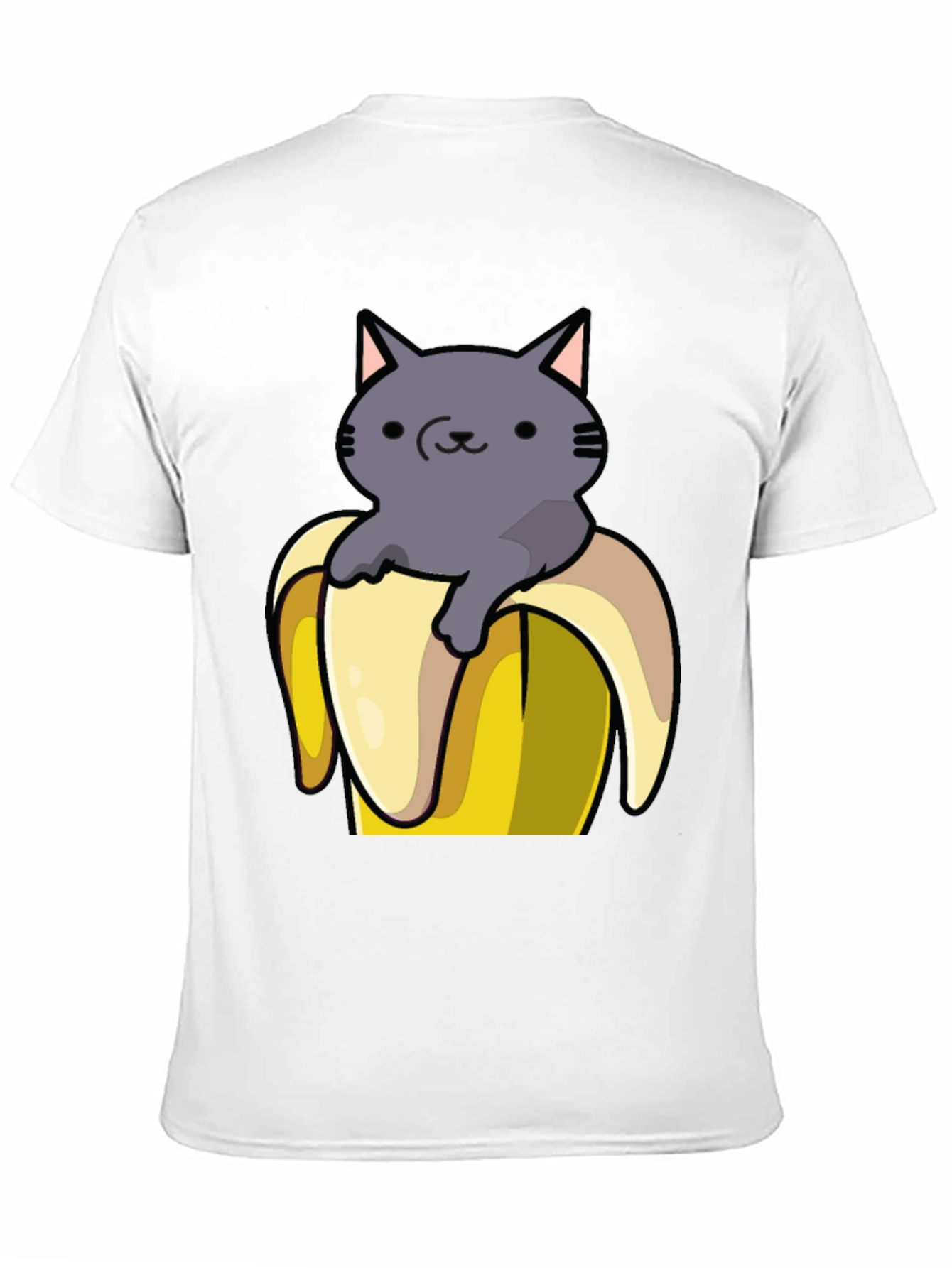 Cat in Banana T-Shirt - Funny Graphic Tee
