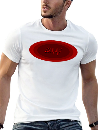 Heartbeat Graphic T-Shirt