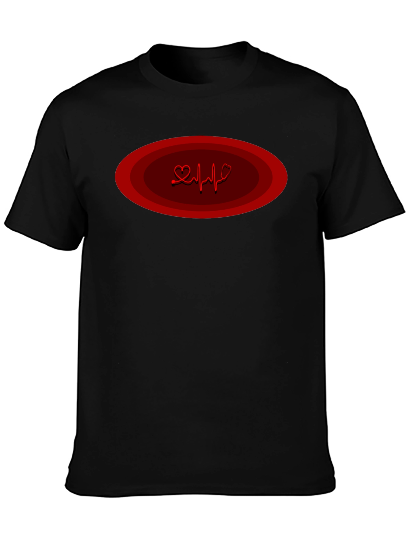 Heartbeat Graphic T-Shirt