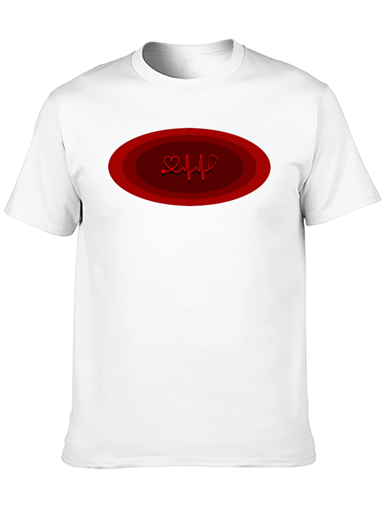 Heartbeat Graphic T-Shirt