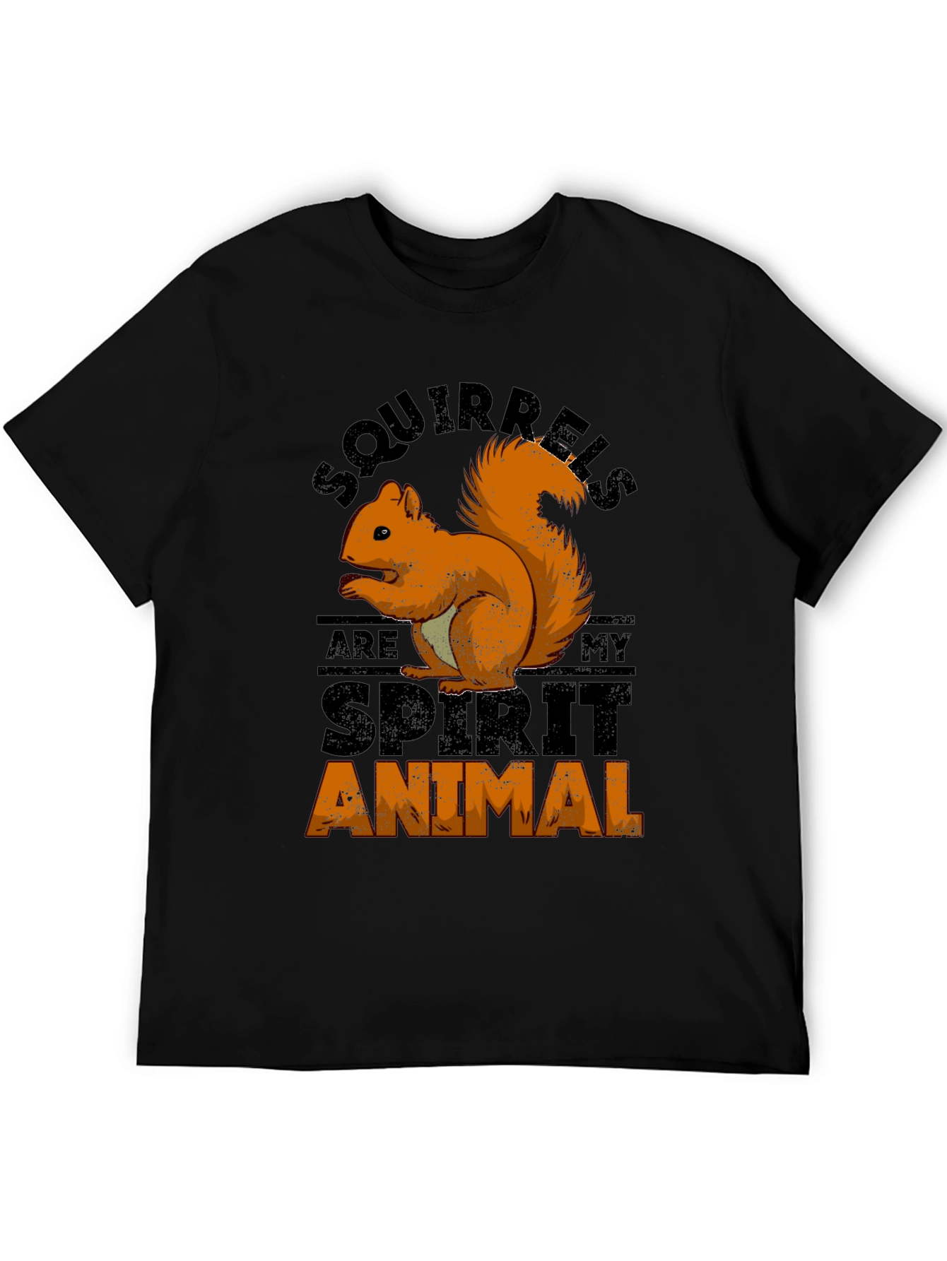 Squirrel Spirit Animal Graphic T-Shirt