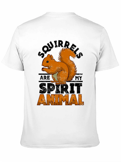 Squirrel Spirit Animal Graphic T-Shirt