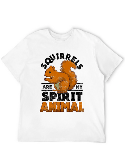 Squirrel Spirit Animal Graphic T-Shirt