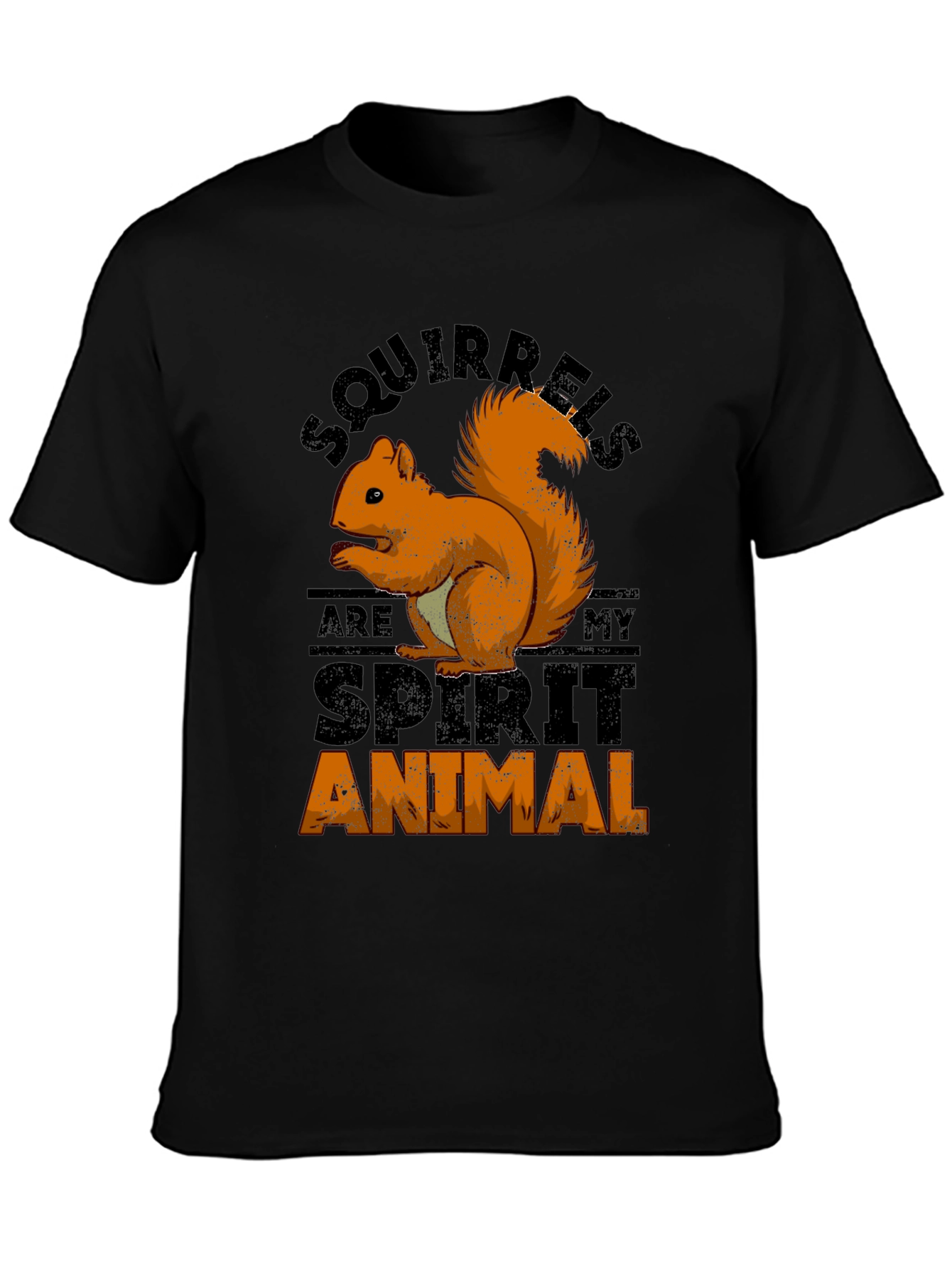 Squirrel Spirit Animal Graphic T-Shirt
