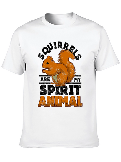 Squirrel Spirit Animal Graphic T-Shirt