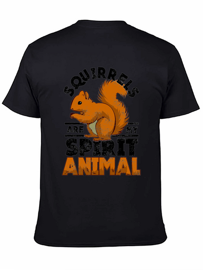 Squirrel Spirit Animal Graphic T-Shirt