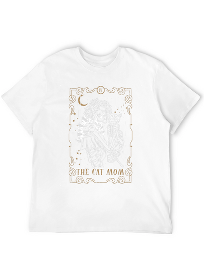 The Cat Mom Tarot Graphic T-Shirt